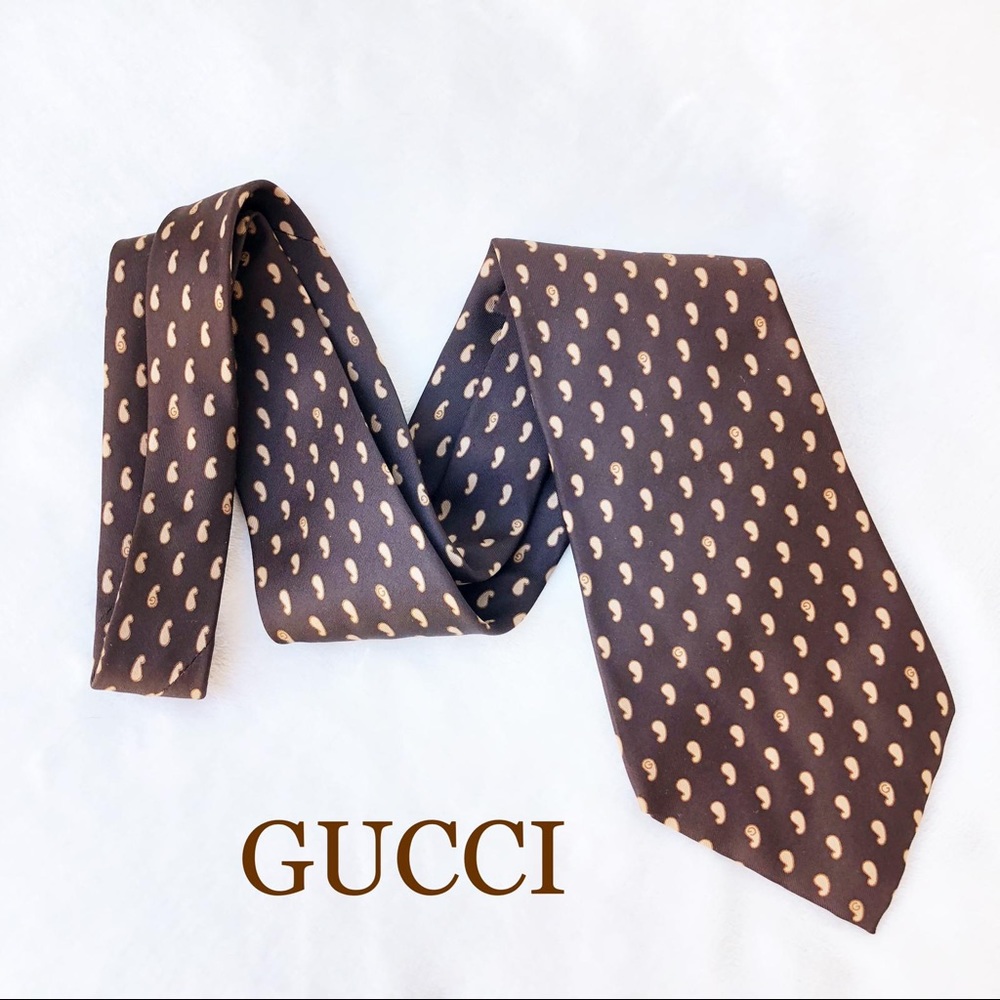 Auth. GUCCI Tie